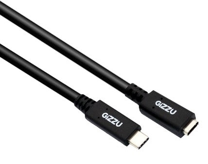 Gizzu USB-C Extension Male to Female USB3.1 1M Cable