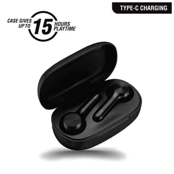 Volkano Libra True Wireless Earphones - Black