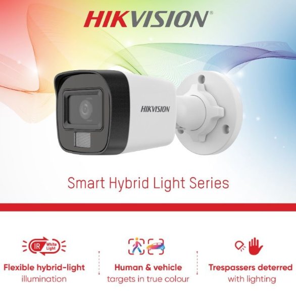 Hikvision 2MP Smart Hybrid Bullet 2.8mm Camera