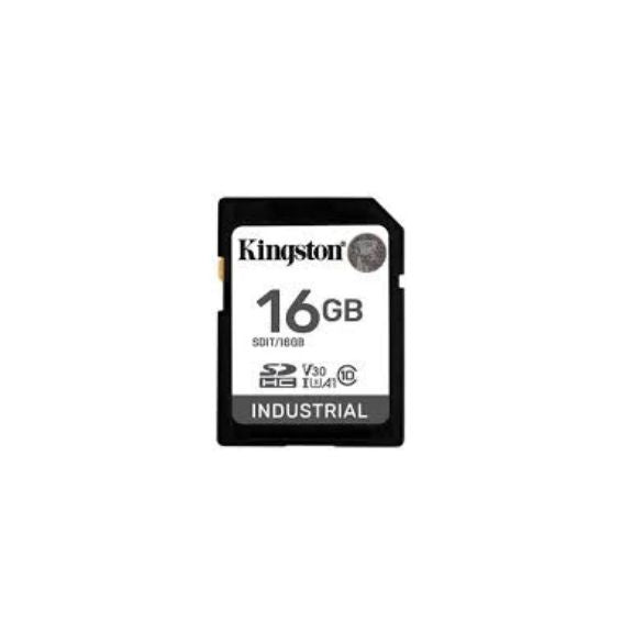 Kingston 16GB Industrial Grade MicroSD UHS-I Memory Card