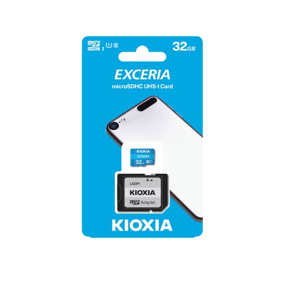 Kioxia 32GB 100Mb/s MicroSD Card C10 Exceria