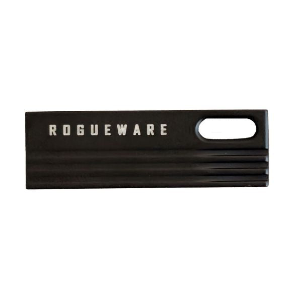 Rogueware U280-U3 16GB Metal Capless USB 2.0 Flash Drive - Black