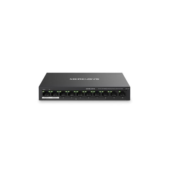 TP-Link Mercusys MS110P 10-Port 10/100Mbps Desktop Switch with 8-Port PoE+