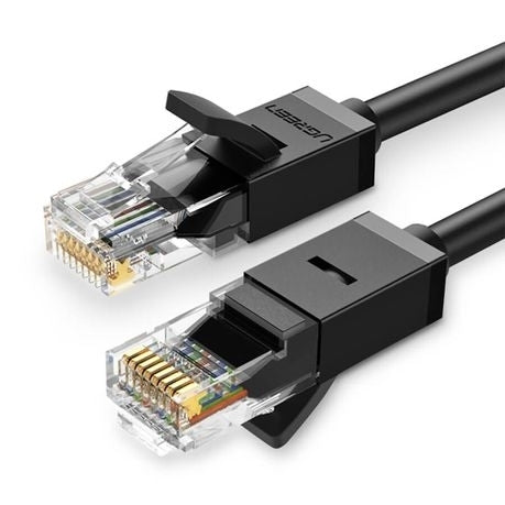 UGREEN CAT6 Ethernet 20m Round Lan Cable Black